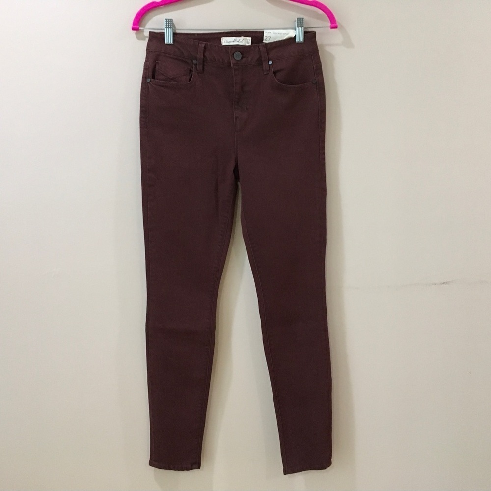 Unpublished Olivia High Rise Skinny Jeans Slim Leg